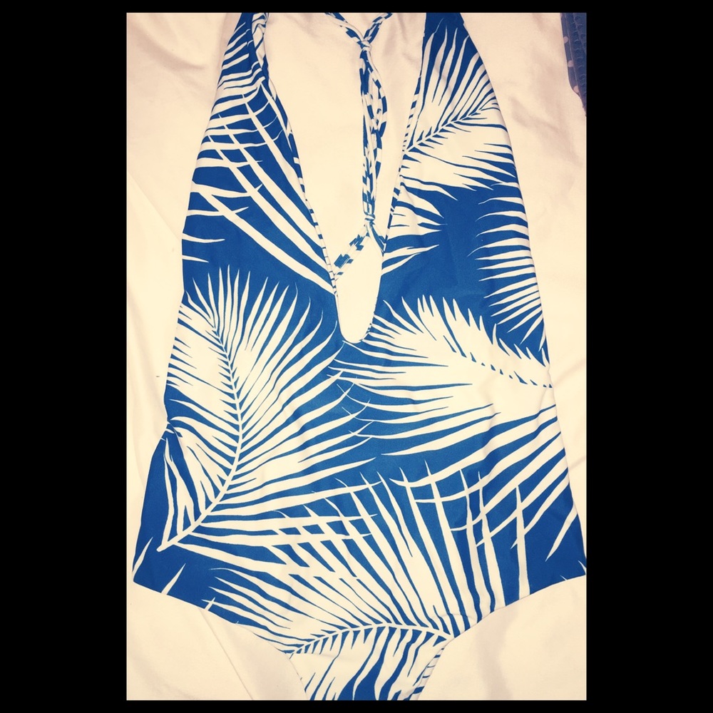 Mikoh Africa in Blue Palm (xs) NEW